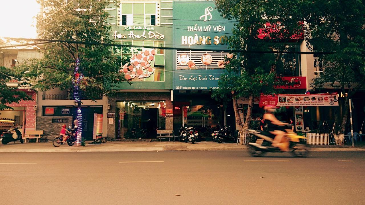 Hoa Anh Dao Hotel トゥイホア エクステリア 写真